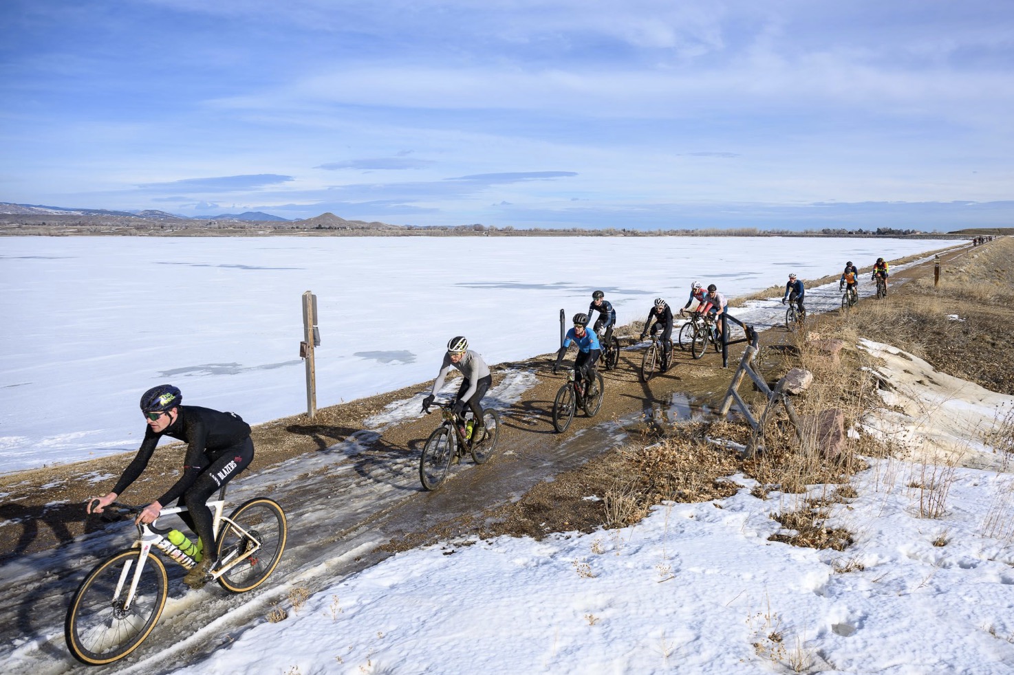 40 Mile Bike at Old Man Winter Rally