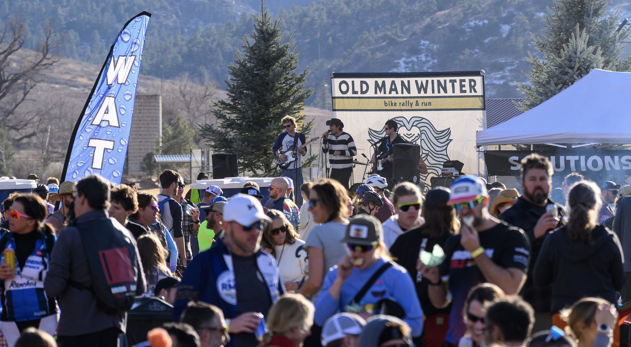 The afterparty at Old Man Winter Rally