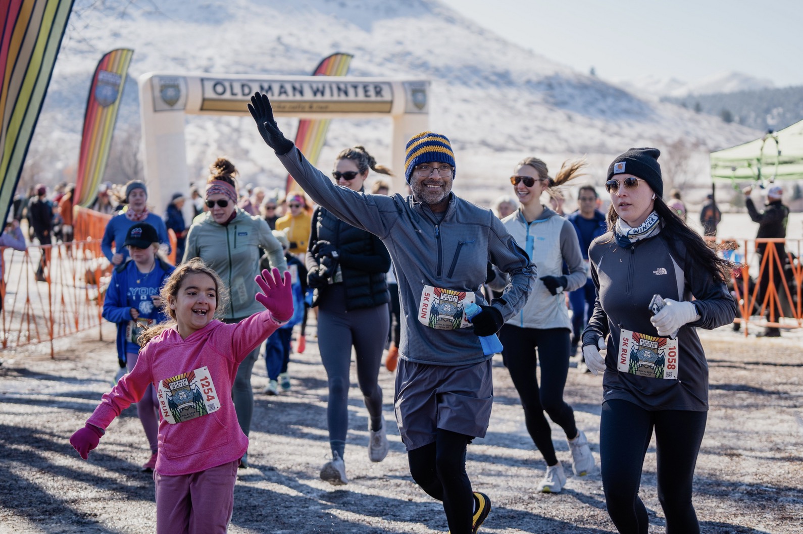 5K Run at Old Man Winter Rally